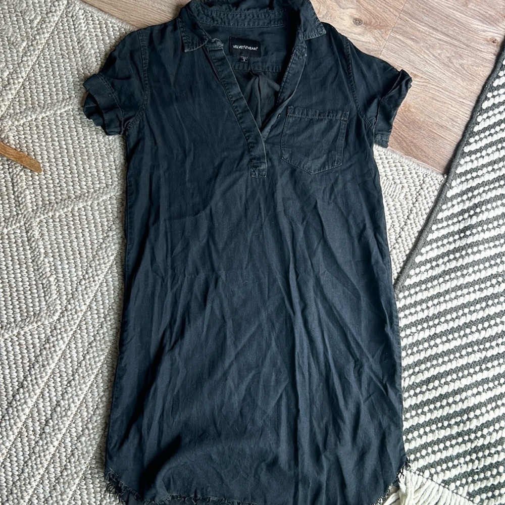 Velvet heart casual dress